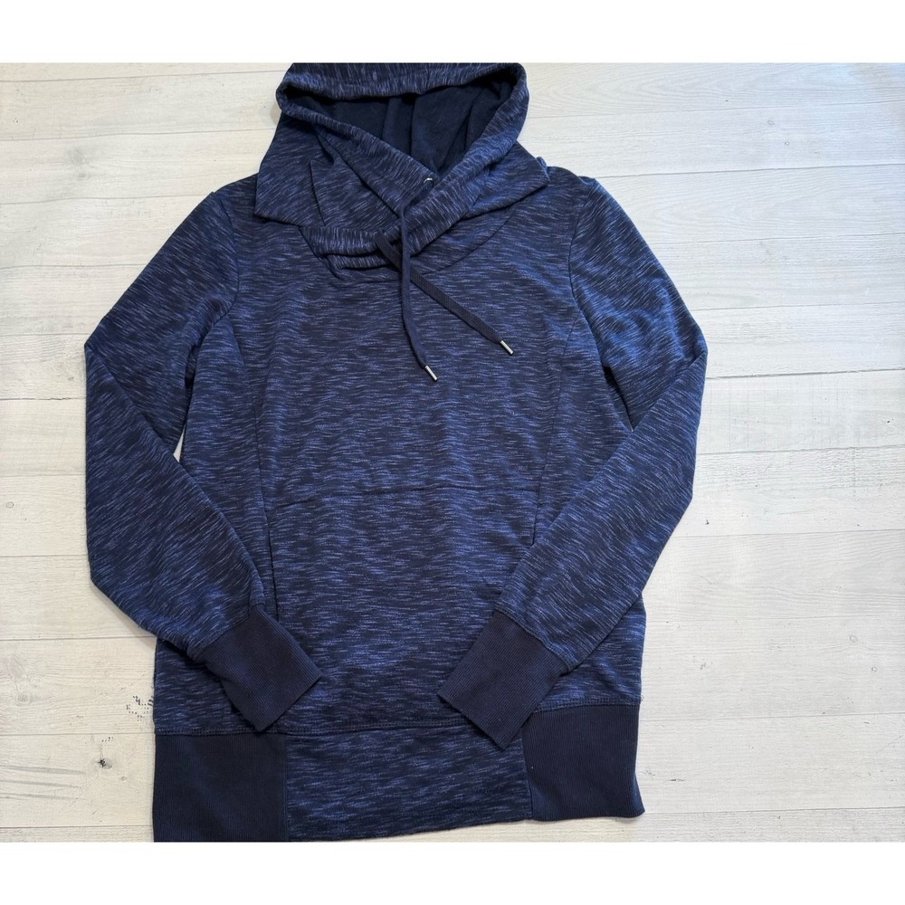 Stoic Backcounty Cowel-neck Navy Hoodie women's medium